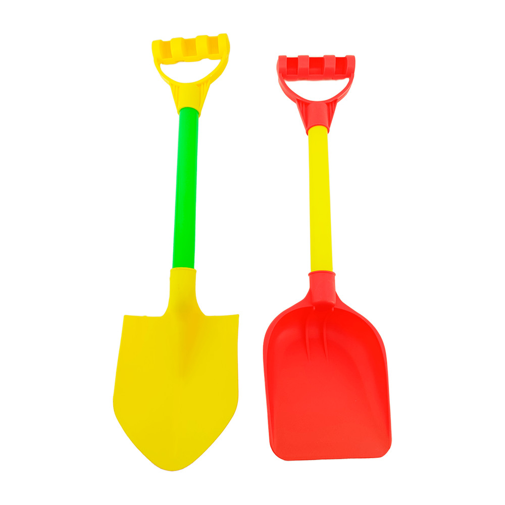 Kit 2 Pás de Brinquedos Para Praia de Plástico