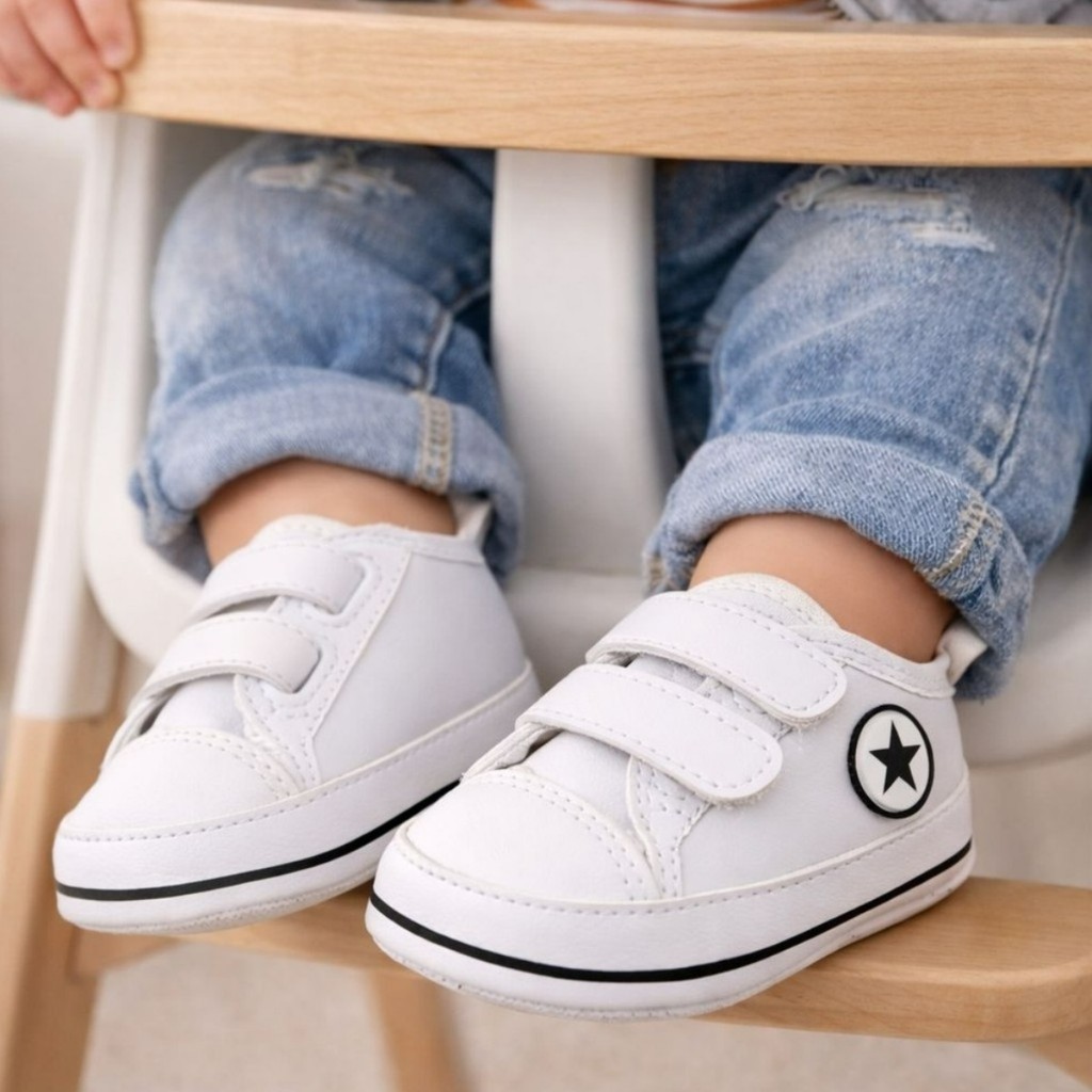 Tênis Bebê Starzinho Infantil Unissex Strela Star Baby