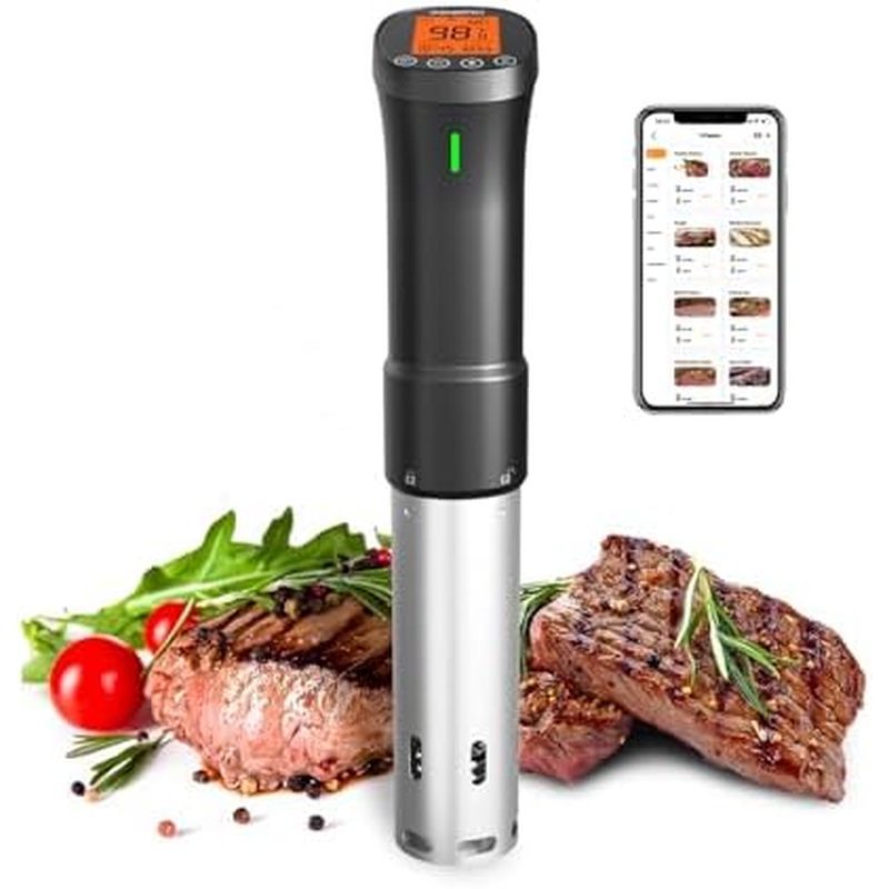 Panela a vácuo 2.4G WIFI de baixa temperatura INKBIRD Máquina de cozinhar a vácuo de baixa temperatura com controle de A
