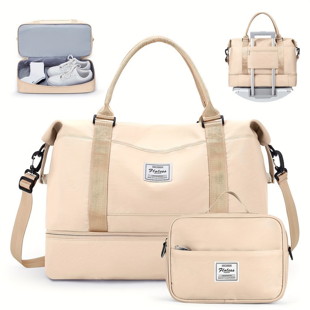 Malas de Viagem, Bolsa Esportiva Grande e Necessaire Feminina para Passeio, Mochila de Ginástica