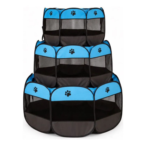 Cercado Pet Casinha Dobrável Cachorros