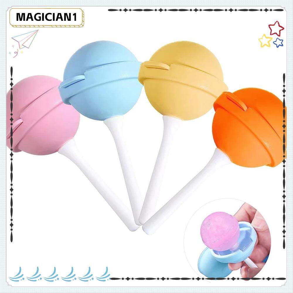 Moldes De Gelo De Silicone Mágico , Mini Molde De Picolé DIY , Com Tampas Removíveis Barra De Reutilizável