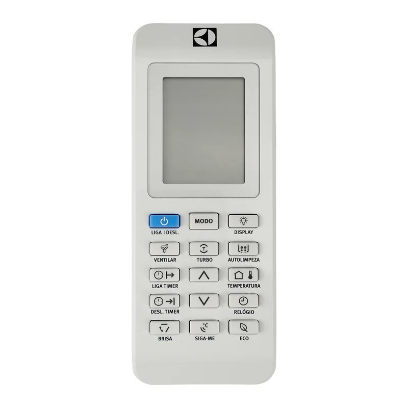 Controle Remoto Compatível com Ar Condicionado Electrolux Ecoturbo Vi09f Vi09r