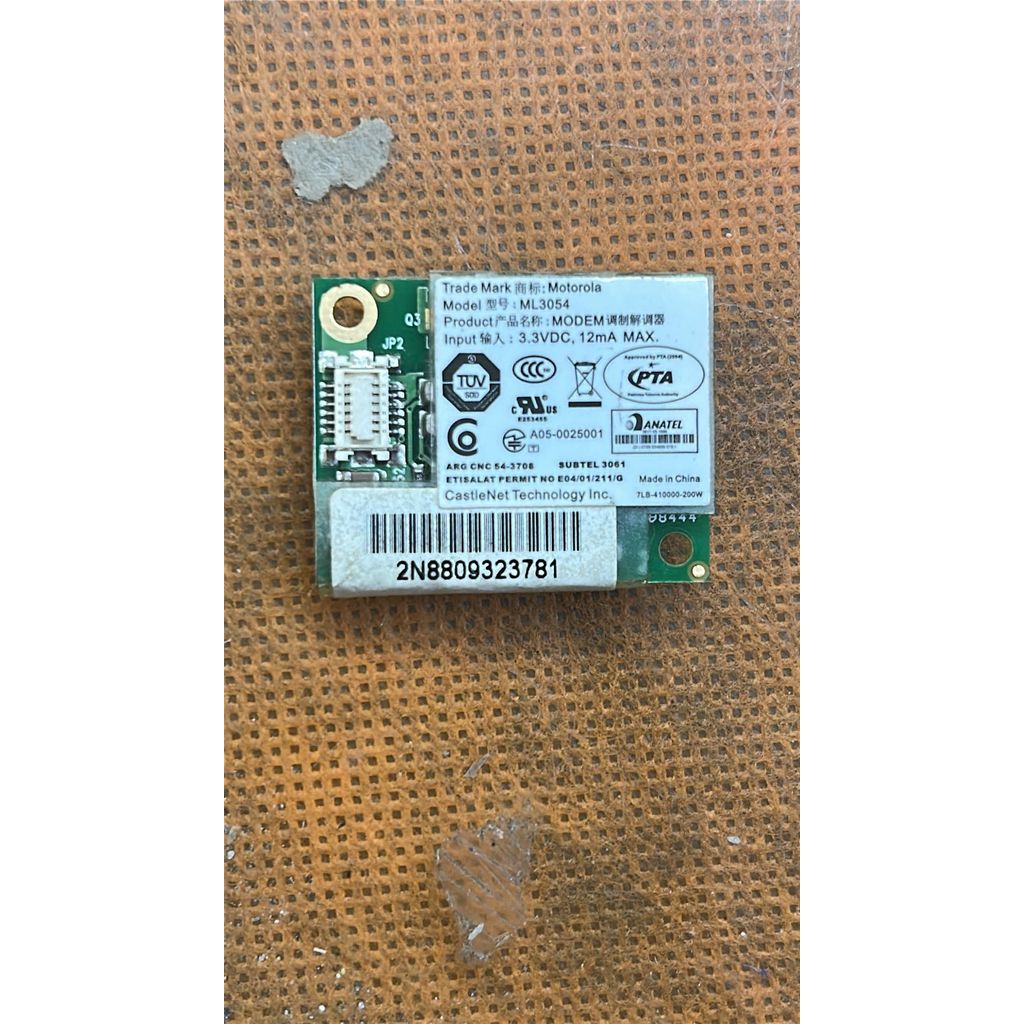 Placa  Modem Motorola Ml3054   - PÇ1030