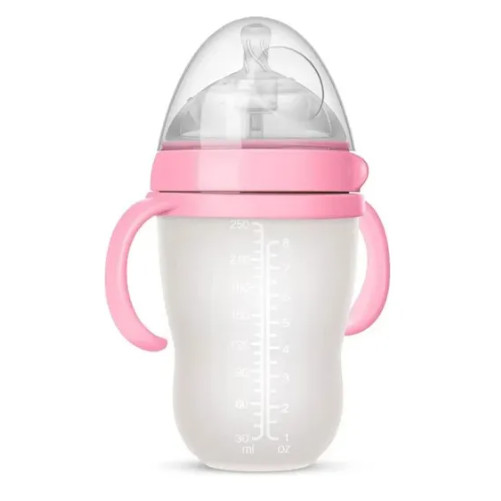 Mamadeira De Silicone Transição Igual Peito Materno Original