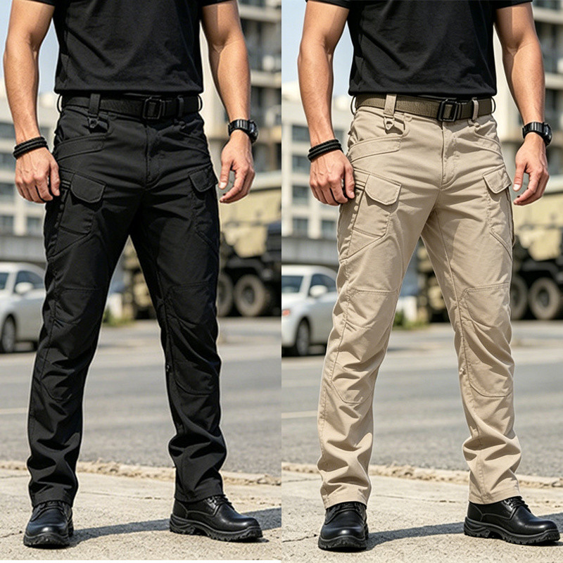 Calça Tática Masculina com Tecido Ripstop - Impermeável, Resistente e para Trilhas