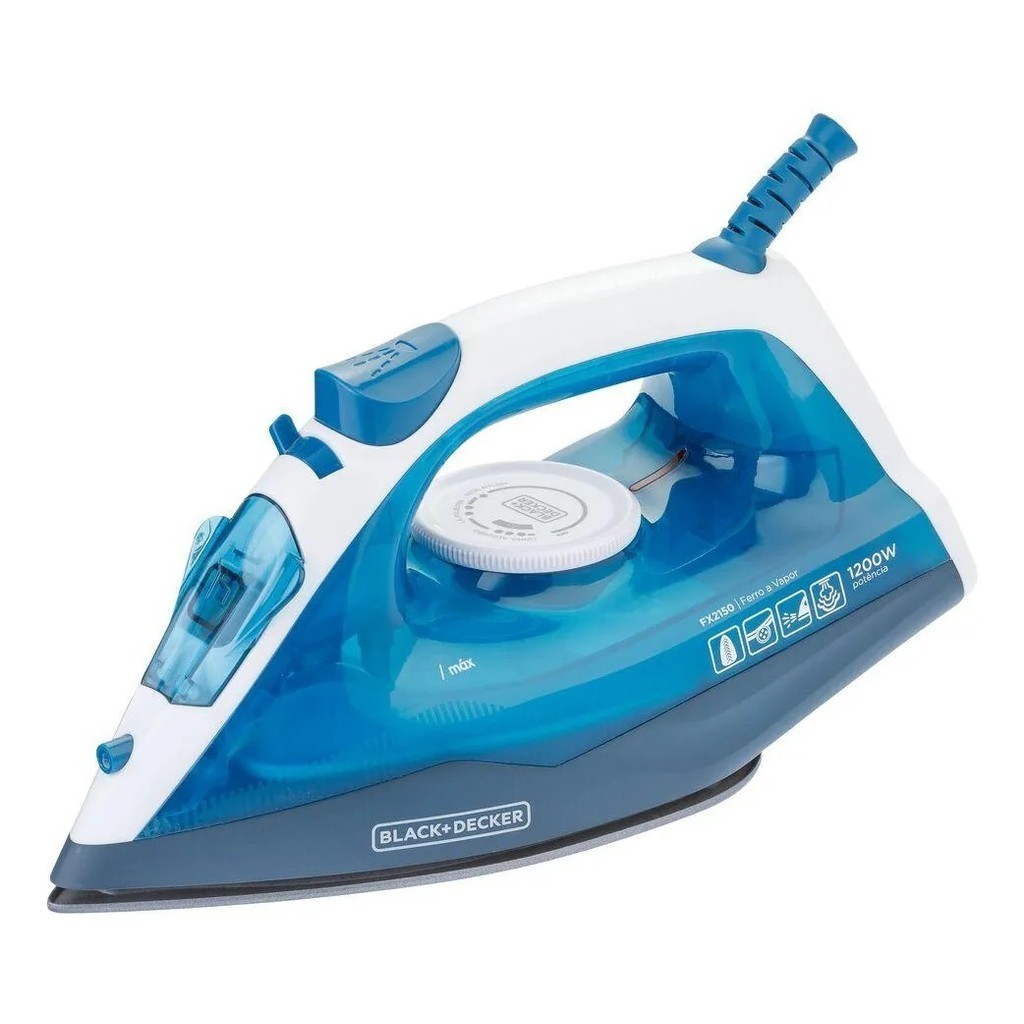 Ferro de Passar Roupa a Vapor Black Decker FX2150 127V 1 ano de Garantia + Nota Fiscal