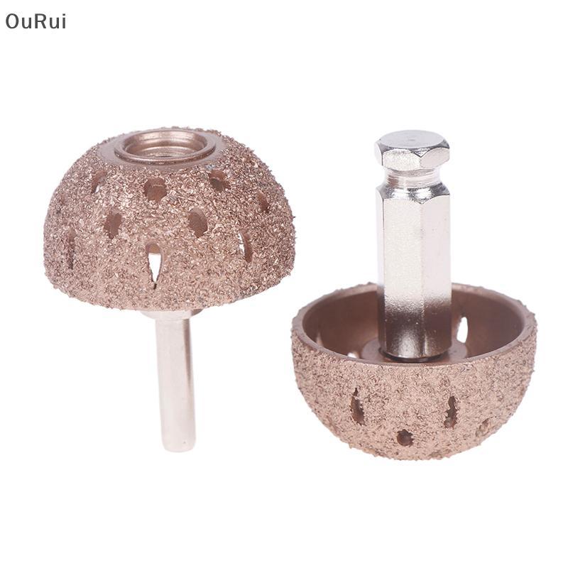 [B & C] Ferramentas De Moagem Cabeça Para Reparo De Pneus Roda De Polimento De Grão Grosso Com Haste De Ligação { th }