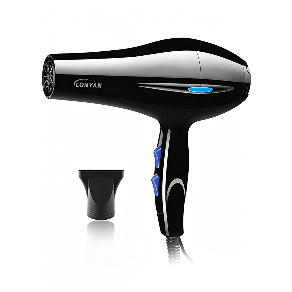 Secador de Cabelos Profissional Bivolt 127V 220V 2200W Velocidade tecnologia Ion 5 Níveis Silencioso