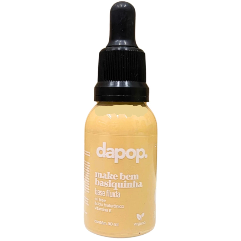 Base Fluída Vegana 30Ml Cor 3.0 - Dapop