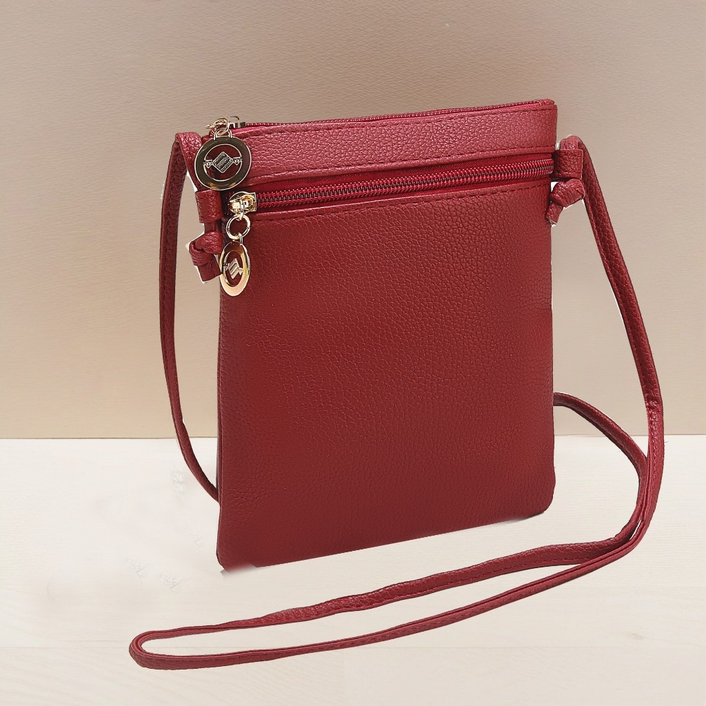 Bolsas Bolsinha Feminina Simple Transversal Cabe Celular L9028
