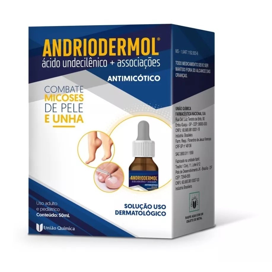 Andriodermol Loção 50ml - União Quimica