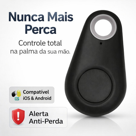 Rastreador Bluetooth Anti Perda Mini Localizador Chave Pet Bolsa iOS Android