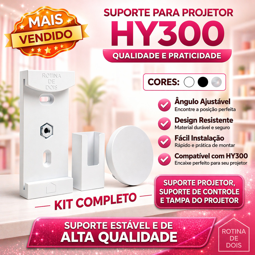 Suporte Projetor HY300 Magcubic Salange Transpeed de Teto Parede e Tripe