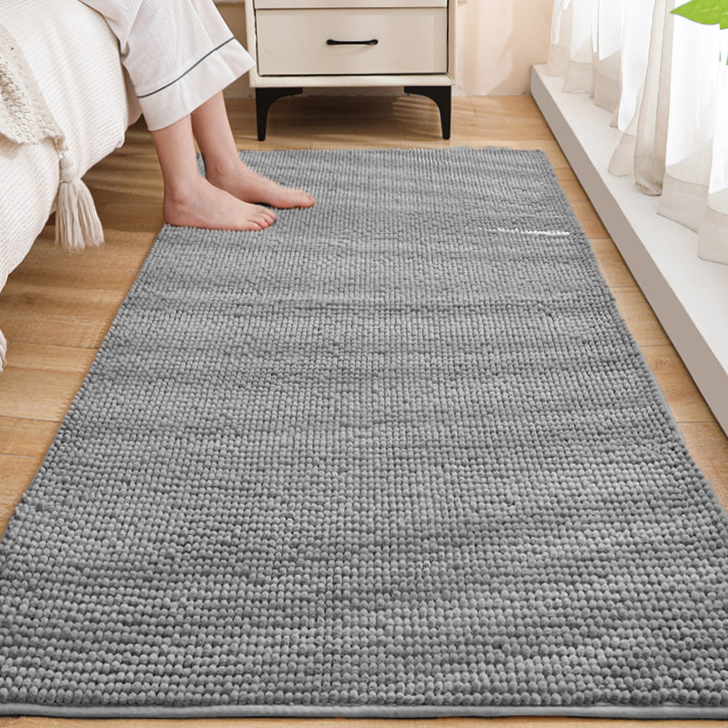 MD005 Tapete Bolinho Cozinha Sofá Provador Corredor Cama Passadeira Macarrão 0,6x2,0 Mt Antiderrapante liso Macio