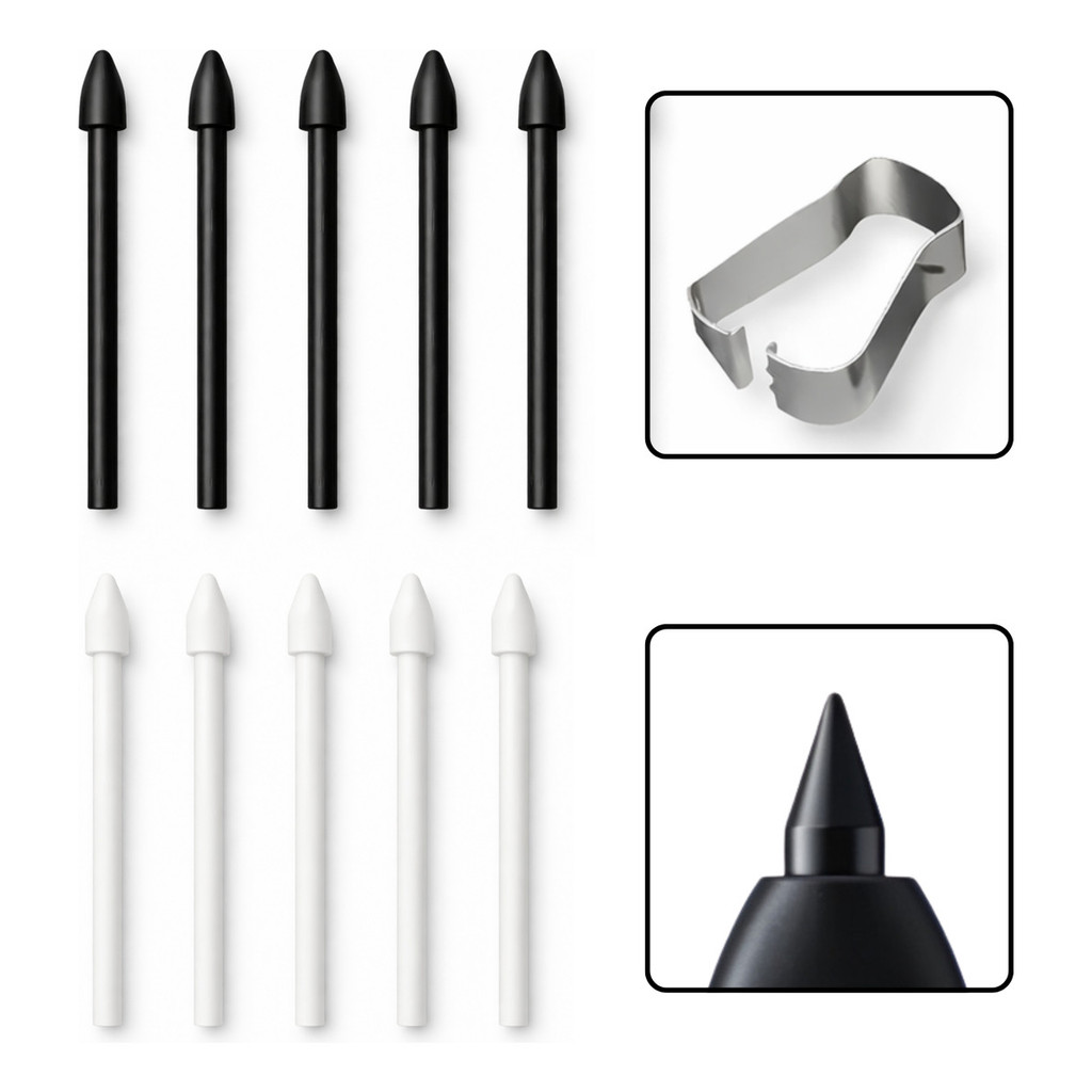 Ponta Caneta S Pen Touch para Samsung S6 S7 S8 S9 S10 S23 S24 S25 Book Tablet Celular Reposição