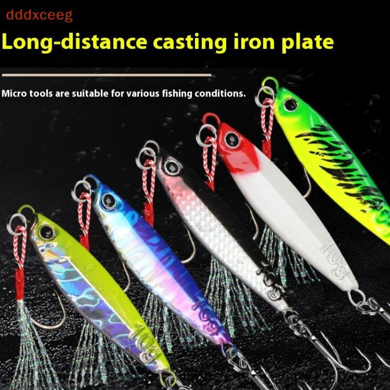 [dddxceeg] 5 Peças Gabarito Pesca Baixo Isca De Pesos 7/10/15/20/30G Peixe Metal Gabaritos Água Salgada Gelo Artificial 