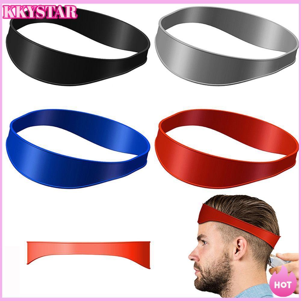 KKXYSTAR Neckline Modelo De Barbear Salão De Moda Profissional Guia De Corte De Cabelo Curvo DIY