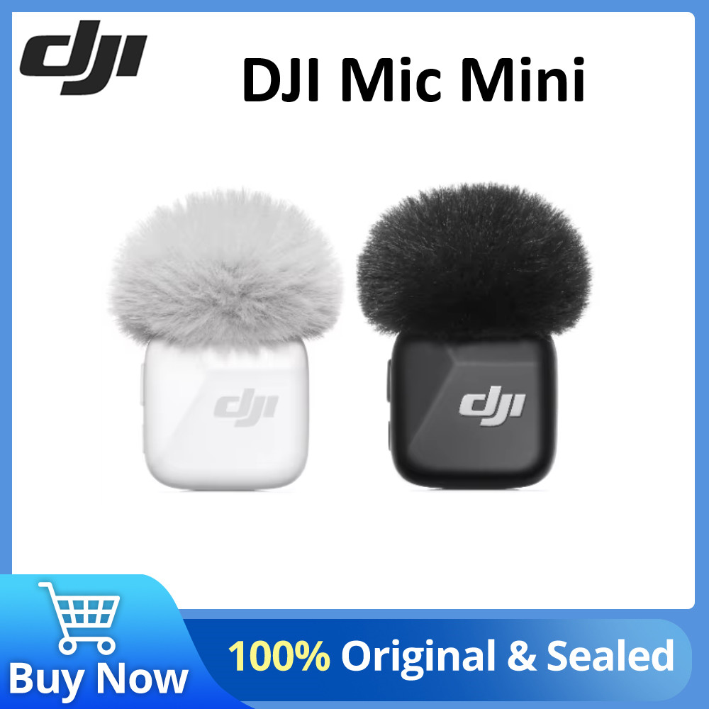DJI Mic Mini Microfone Sem Fio Operação De 48 Horas Com Estojo Cancelamento De Ruído Ativo De Dois Nível