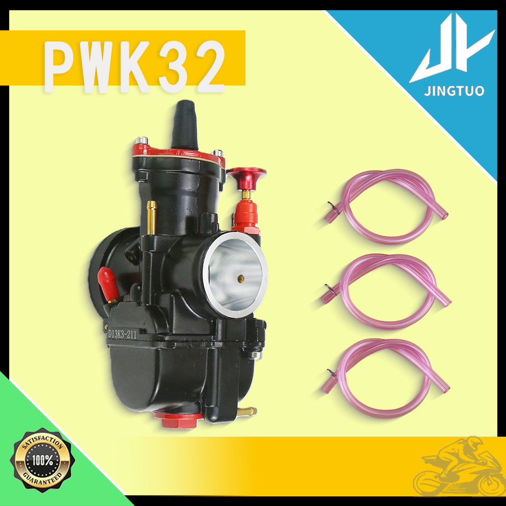 Carburador De Motocicleta Para Mikuni PWK 30 , 32 , 34mm , Carburadores De Jato De Potência , Peças Modificadas Motocros