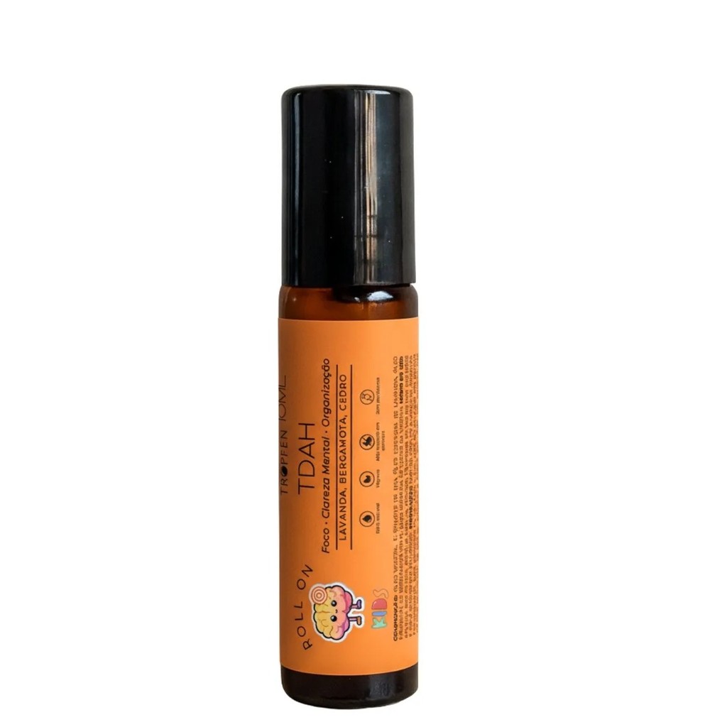 Blend Infantil TDAH com Óleos Essenciais em Frasco Roll on 10 ml