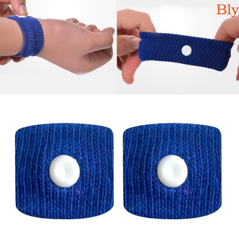 Bly 2 Peças Pulseiras Para Alívio Náuseas , Faixas Enjôo , Acupressão Científica , , Respirável , Uso Diário