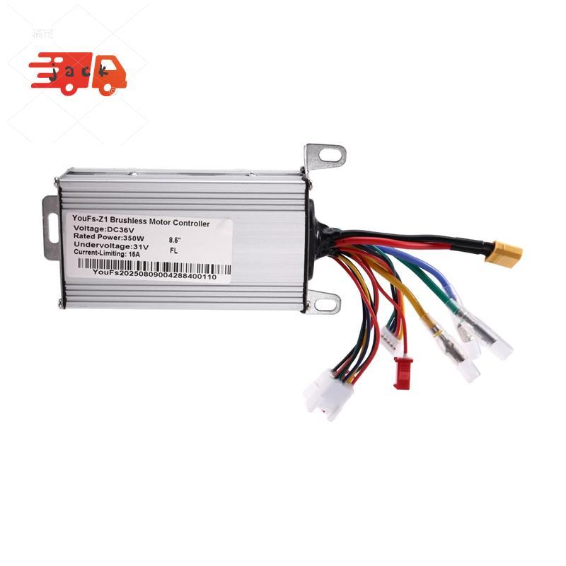 Para Scooter Elétrico Controlador De Motor Sem Escova Inteligente 36V 350W 15A 8.5 Polegada E-Peça De Reposição