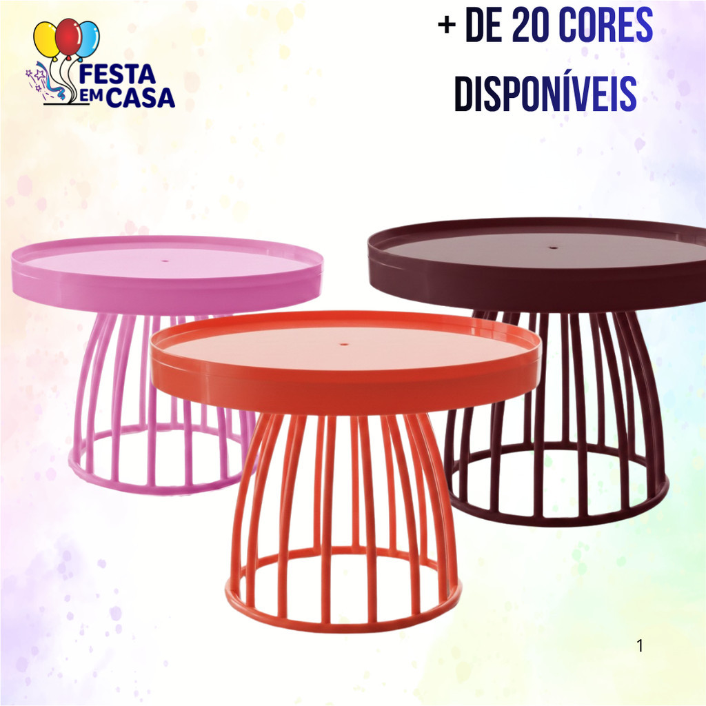 BOLEIRA ROMA BABY 18 CM para aniversários, festas, decorações, bolos e doces