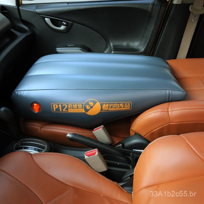 Colchão inflável para carro P12 Dream Ark Front Slope Mat para uso como cama no banco do passageiro de um carro, acessór