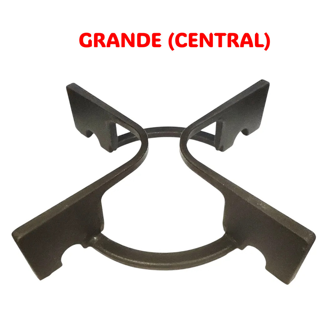 Trempe Grade Grelha Grande Fogão Atlas Agile Utop Dako Glass