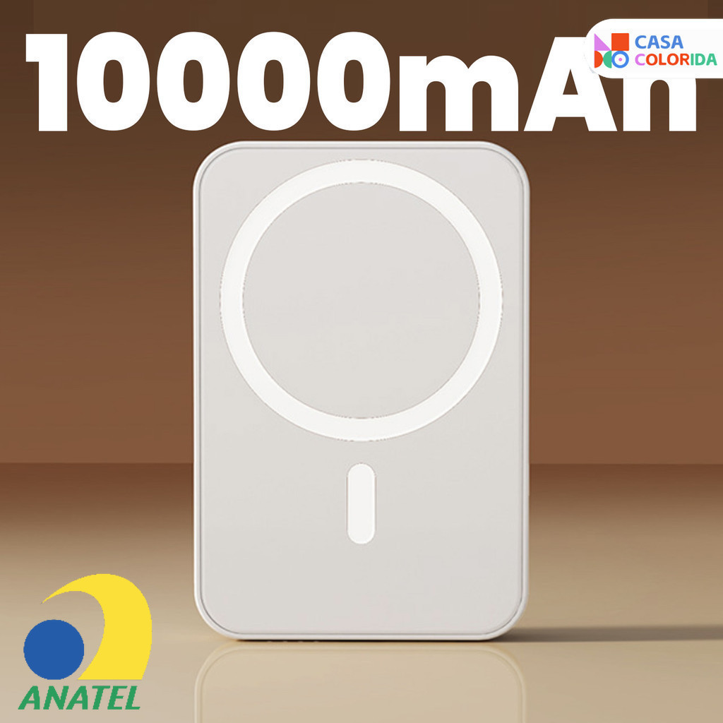 Carregador Portátil De Indução Para iPhone Magsafe Apple Carga De Bateria Sem Fio 3000mAh/5000mAH/10000mah