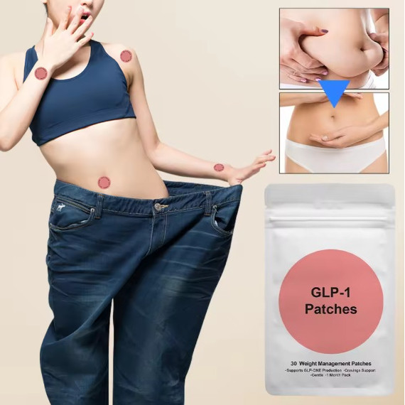 30/60/90PCS GLP-1 Patches Para Modelagem Corporal Anticelulite Melhoram O Controle Do Estômago Apetite Aumenta Metabolis