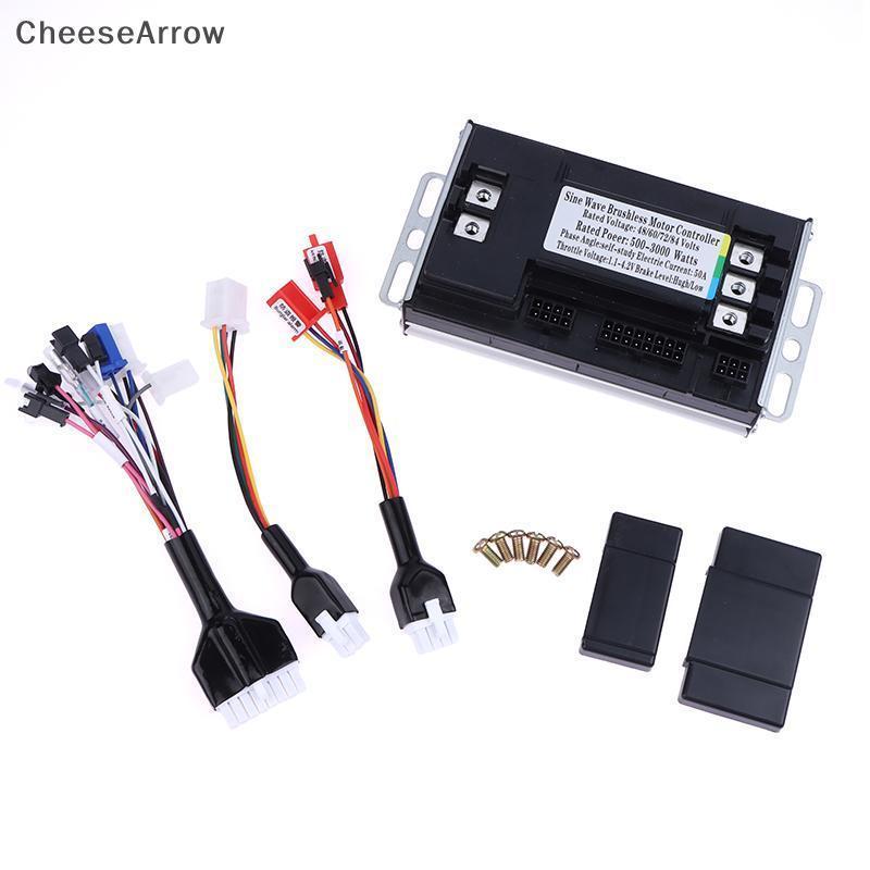 Controlador De Onda Senoidal De Três Modos CC , 48V , 60V , 64V , 72V , 500W , 3000W , 1500W , E-bike , Sem Escova , Mot