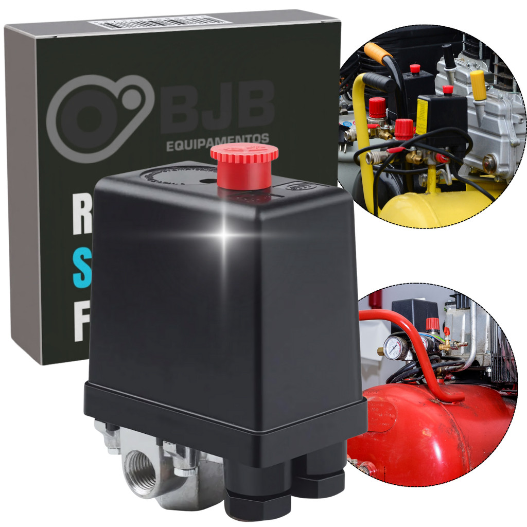 Presostato Para Compressor Schulz Chiaperini Motomil Ferrari