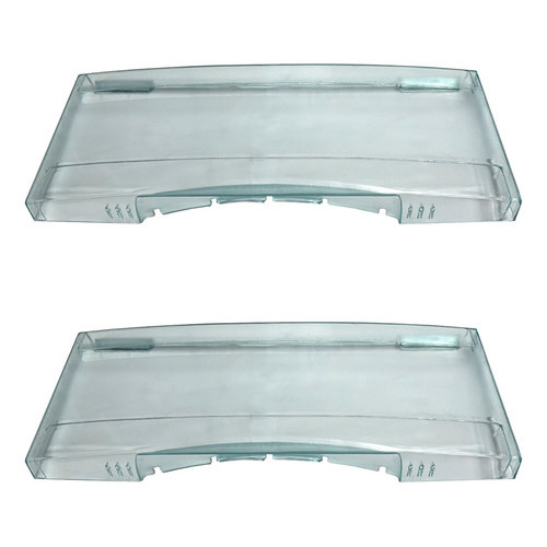 Kit 2 Tampa Frontal Gaveta Para Freezer Electrolux Fe18 Fe22