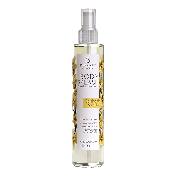 Desodorante Body Splash Banho de Vanilla 130ml - Bio Instinto