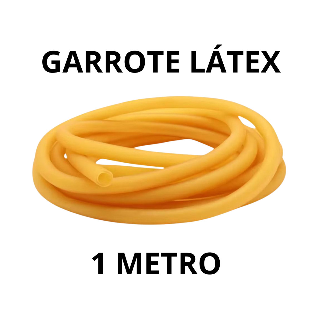 Tubo Garrote Látex Cirúrgico para enfermagem 200 e 204 1 metro, mangueira, Elástico, Borracha