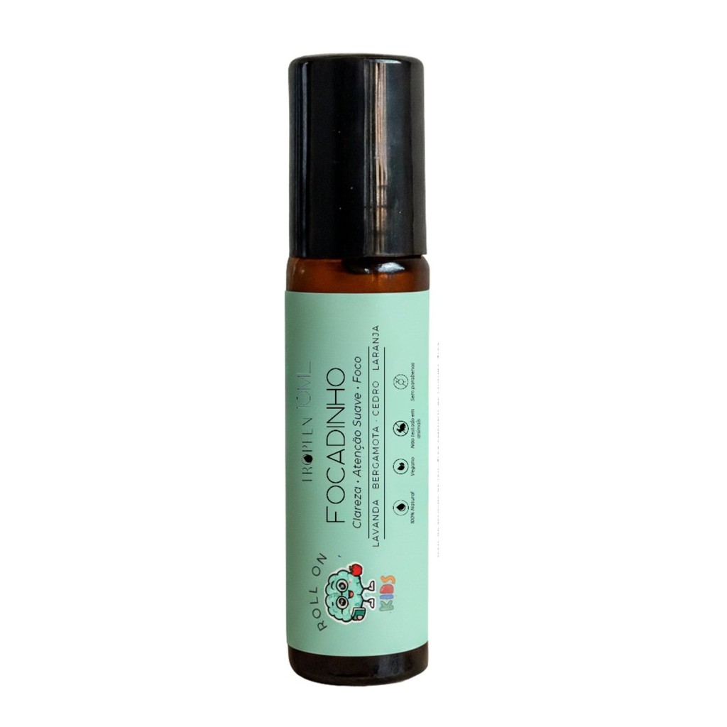 Blend Infantil Focadinho com Óleos Essenciais em Frasco Roll on 10 ml