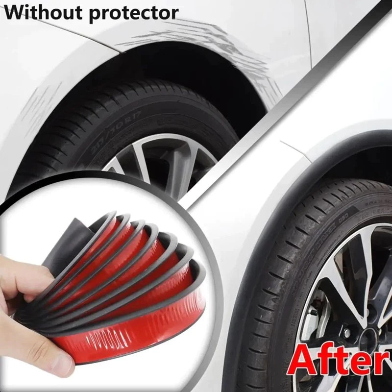 Fender Faixa Protetora Do Amortecedor Pára-Choque Para Carro Resistente Ao Desgaste , Arranhões , Protetor De Sombra