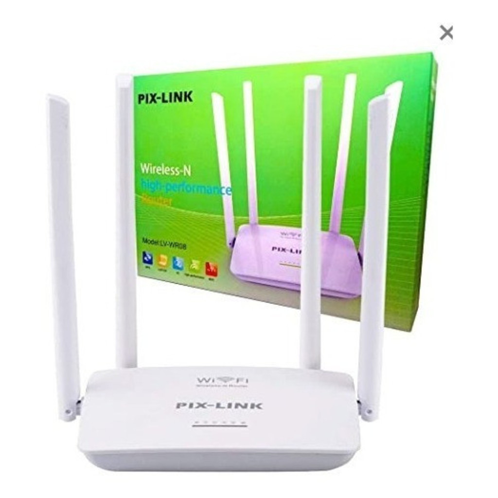 Pixlink roteador wi-fi 300mbps roteador sem fio wifi repetidor com 4 antenas de alto ganho