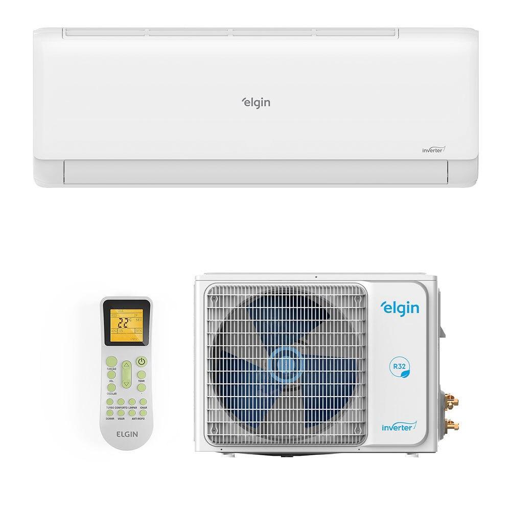 Ar-Condicionado Split Inverter II 30000 BTUs 220V Elgin Eco com Wi-Fi High Wall Só Frio 45HJFI30C2WB/45HJFE30C2CB