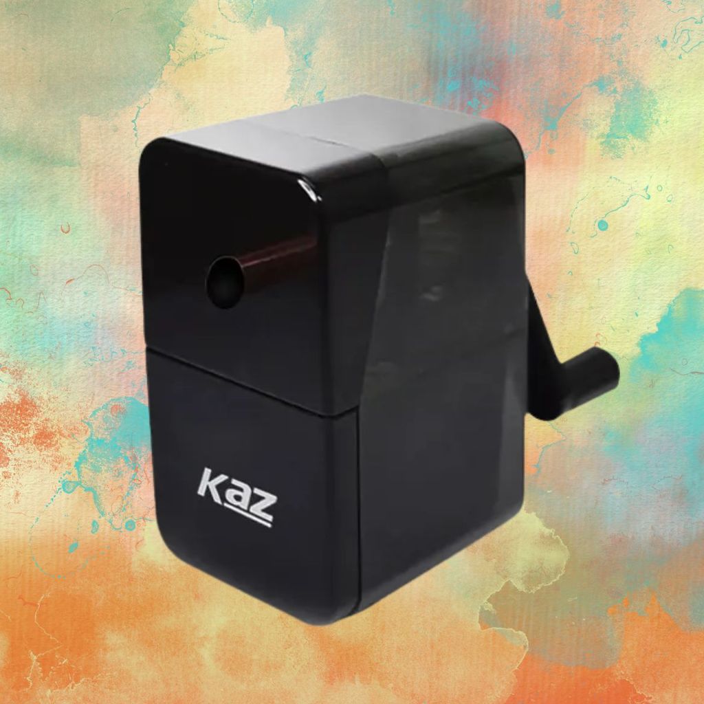 Apontador Manual De Mesa Com Manivela E Coletor  Kaz