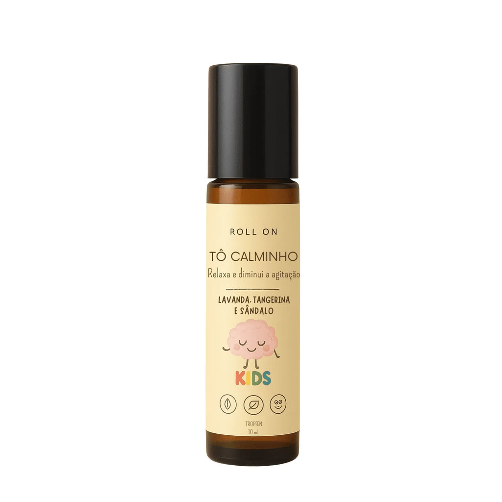 Blend Infantil Tô Calminho com óleos essenciais em Frasco roll on 10 ml