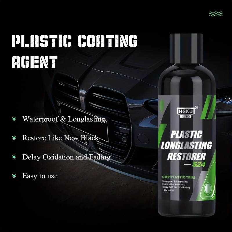 Restaurador De Plástico Para Carros , Restauração De Acabamento De Revestimento Cerâmico , Resiste À Água , Raios UV , D