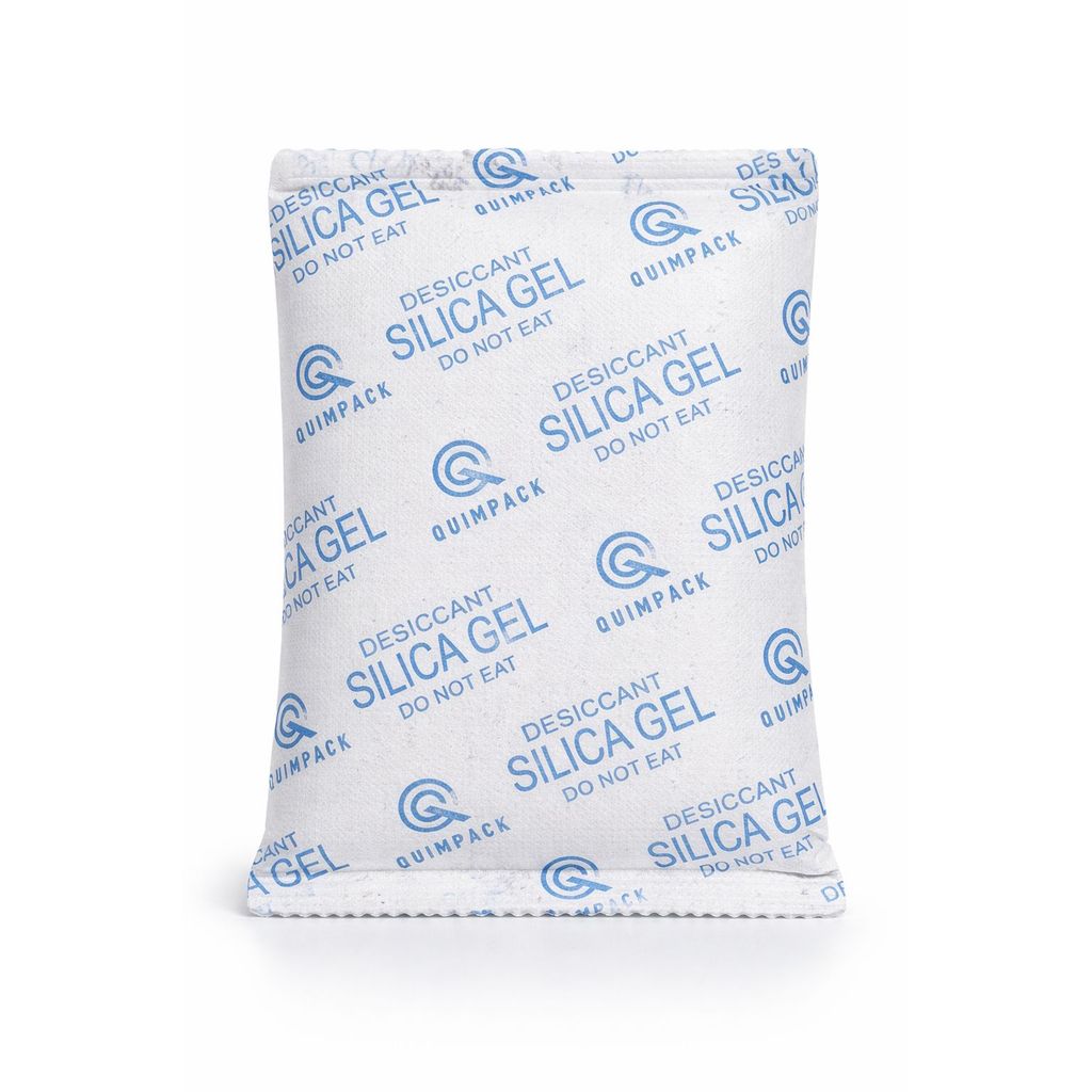 Sílica Gel branca 1/3mm sachê TNT 100g c/10un - Quimpack