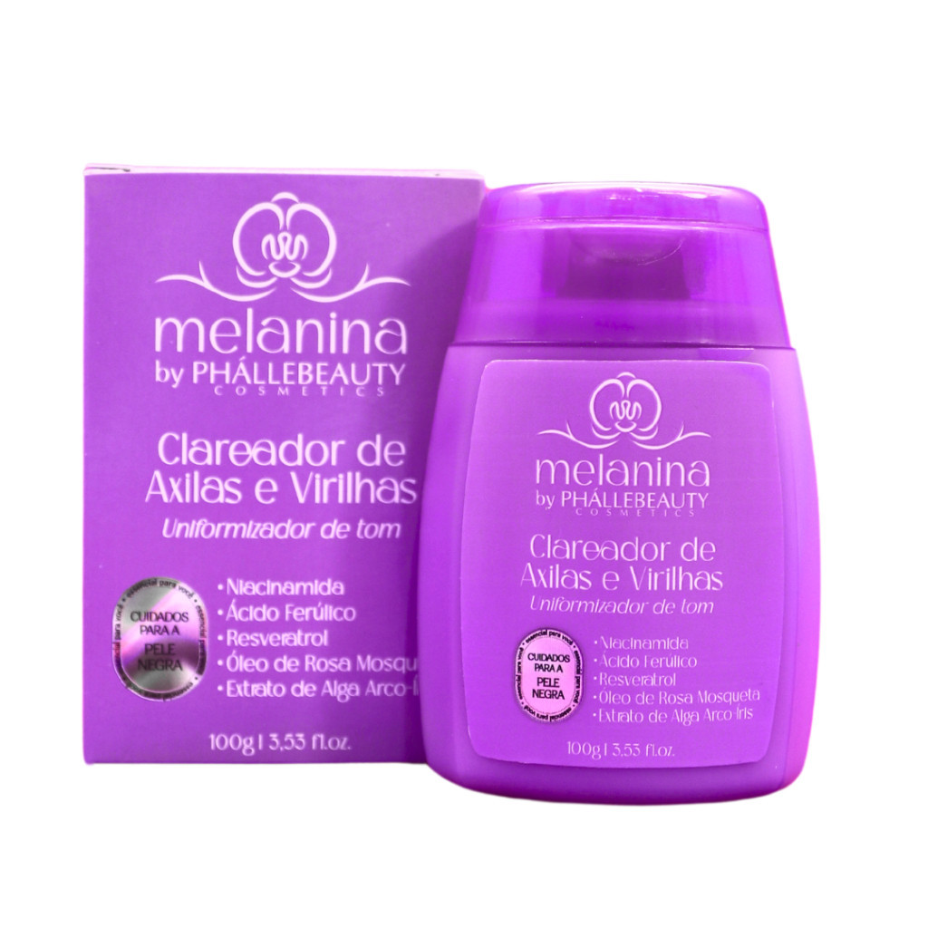 Clareador Axilas e Virilhas PhálleBeauty PH0809 | Clareador de Melanina Suave Sem Irritação