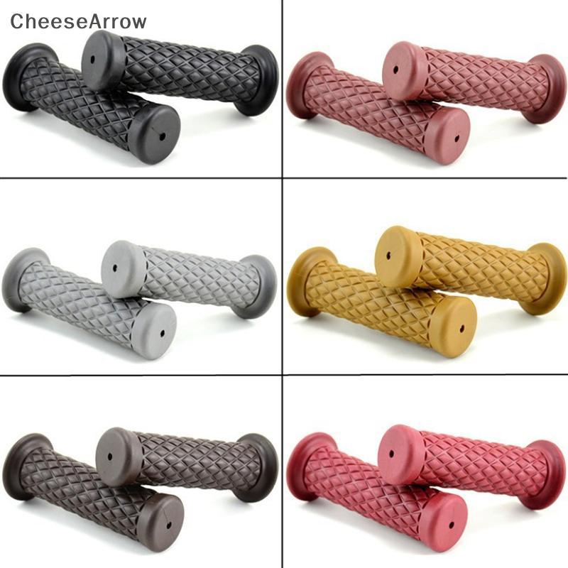 CC 7/8 " 22mm Retro Borracha Motocicleta Guiador Apertos Antiderrapante Punho Da Gripspatible Com ATV Moto Pit Bike BR
