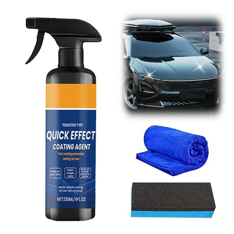 Spray de Revestimento Rápido Nano para Carros, Novo Agente de Revestimento 2026, Spray de Revestimento de Efeito Rápido 