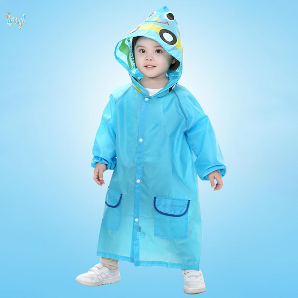 Capa De Chuva Reutilizável Para Crianças , Dobrável De Uma Peça Proteção Corporal Em Dias Chuvosos
