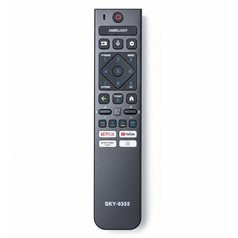 Controle Remoto Para Smart TV Philips Ambilight 4K LED 50PUG7019 s/ voz